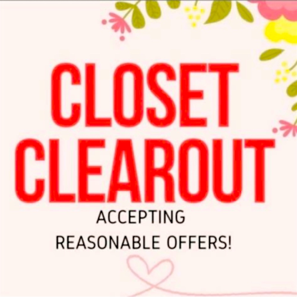 All reasonable offers will be accepted!